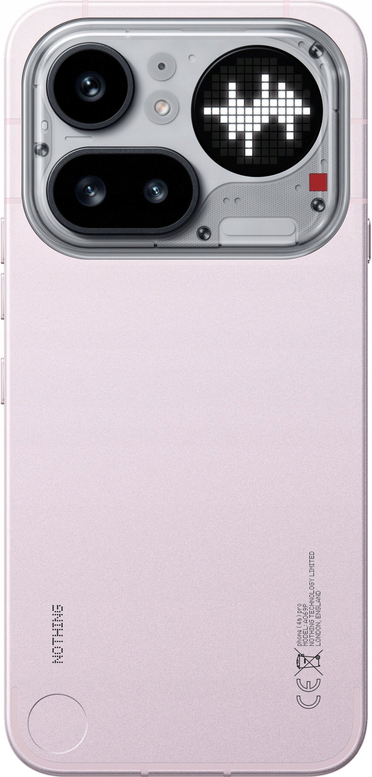 Smartphone NOTHING Phone 4a Pro 5G 12/256GB 6.83" 144Hz Pink Built-in memory 256 GB