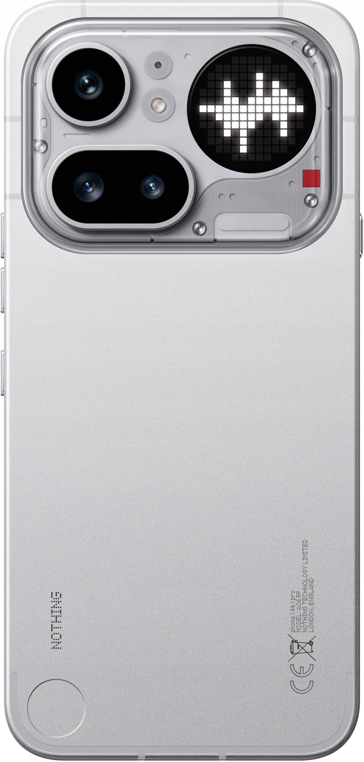 Smartphone NOTHING Phone 4a Pro 5G 12/256GB 6.83" 144Hz Silver Built-in memory 256 GB