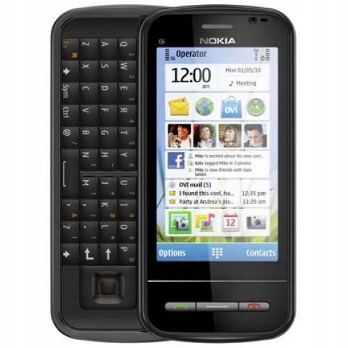 Smartphone Nokia C6 - 00 - černý Manufacturer code c6