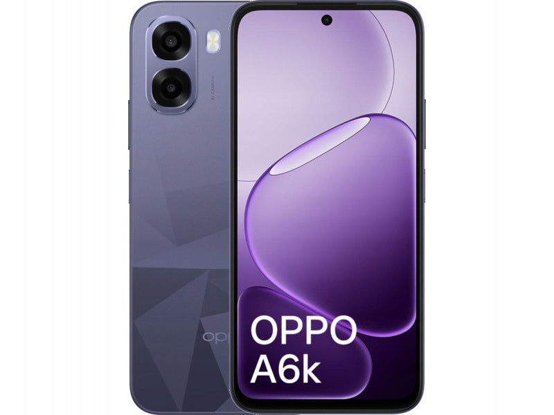 Smartphone OPPO A6k 4/256GB 6.75" 120Hz Dark Purple