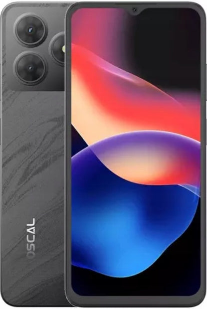 Smartphone OSCAL Flat 2C 2+4 GB + 64 GB 5000 Mah 6.56' Black