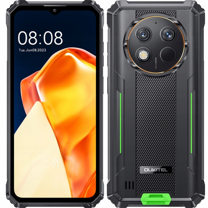Smartphone OUKITEL WP28E 4/64GB 10600mAh green Built-in memory 64 GB