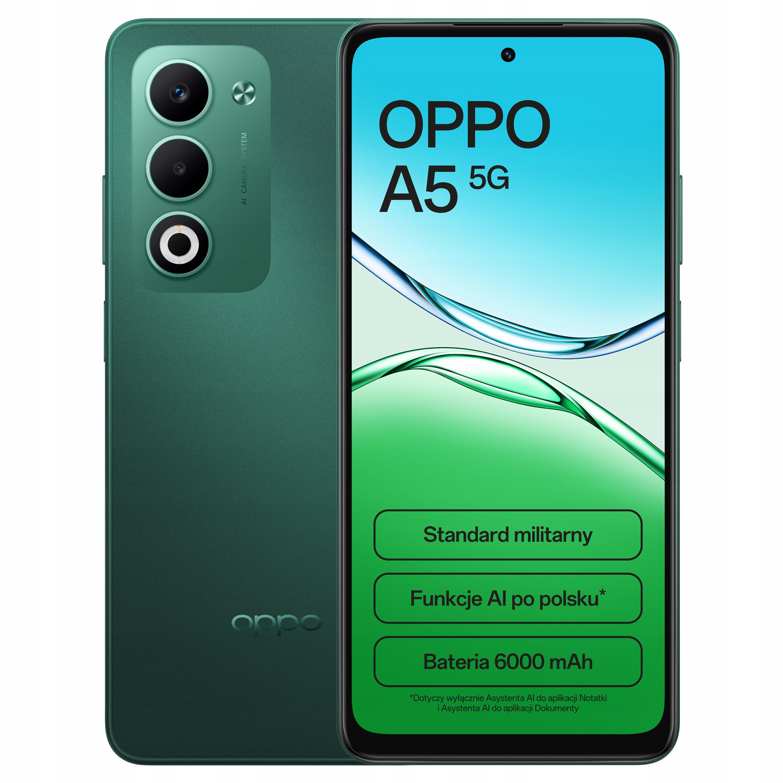 Smartphone Oppo A5 5G 4 GB /128 GB green