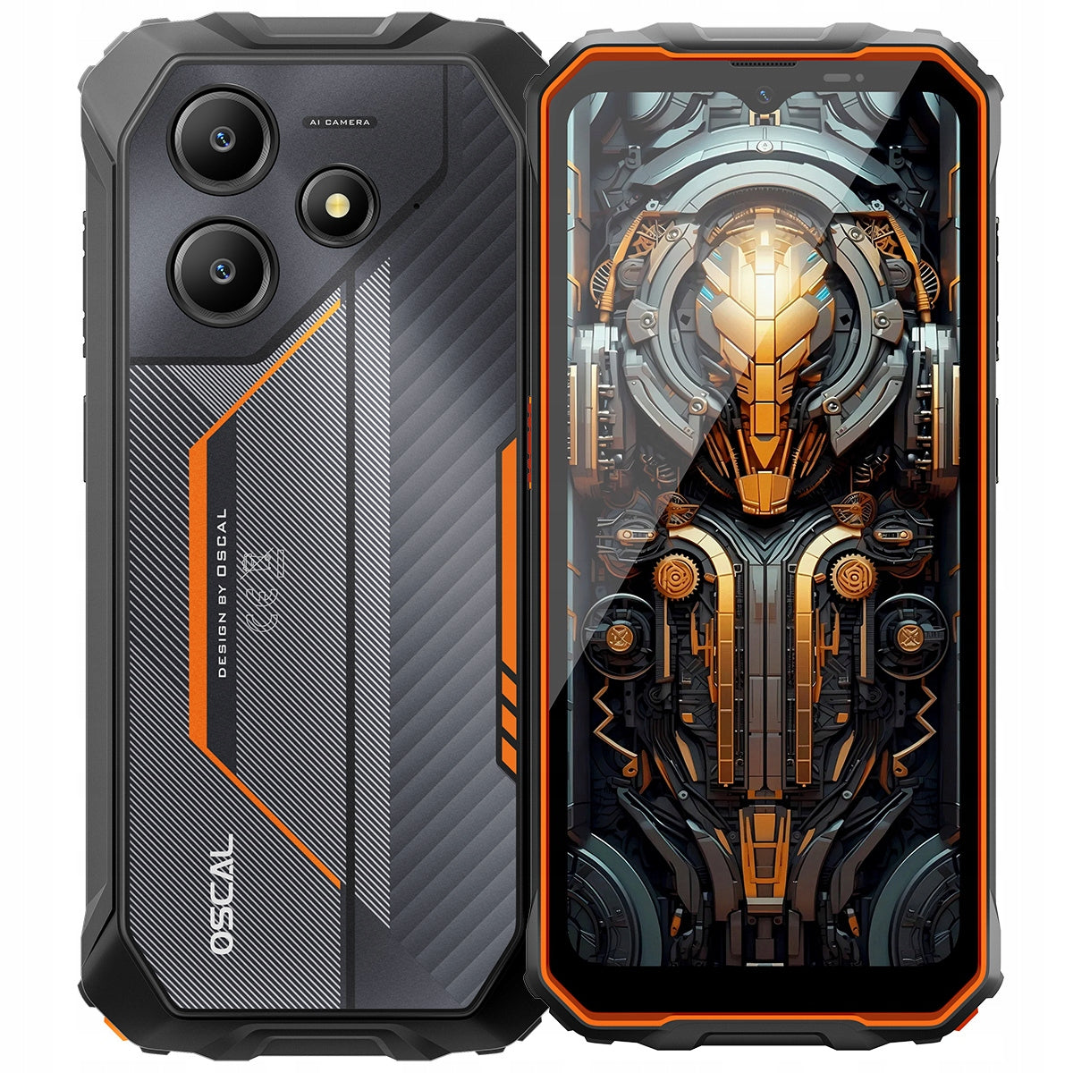Smartphone Oscal Marine 2 8 GB / 128 GB 4G (LTE) orange