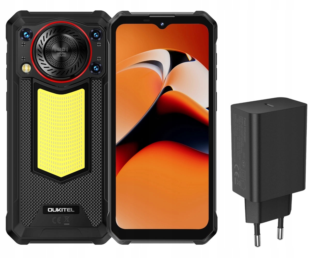 Smartphone Oukitel WP53 8GB 128GB 11000mAh Powerful Lamp Speaker +18W Charger