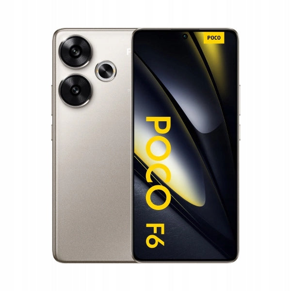 Smartphone POCO F6 8 GB / 256 GB 5G silver Brand POCO