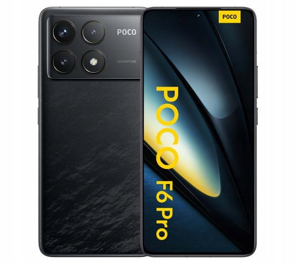 Smartphone POCO F6 Pro 12 GB / 512 GB 5G black Built-in memory 512 GB