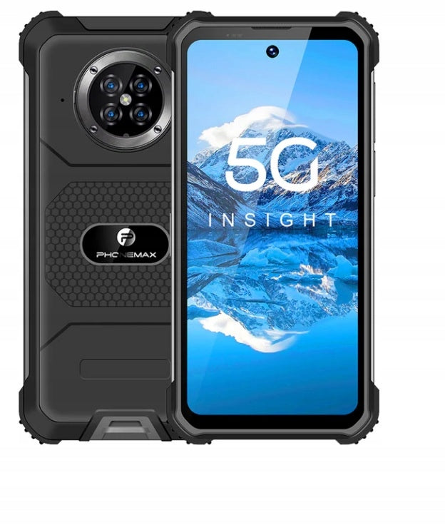 Smartphone Phonemax P10 12 GB / 256 GB 5G black 12 000 mAh