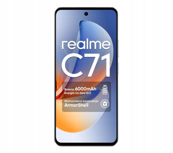 Smartphone Realme C71 8/256 GB 4G (LTE) Dual SIM NFC RMX5303 |FV Charger included no