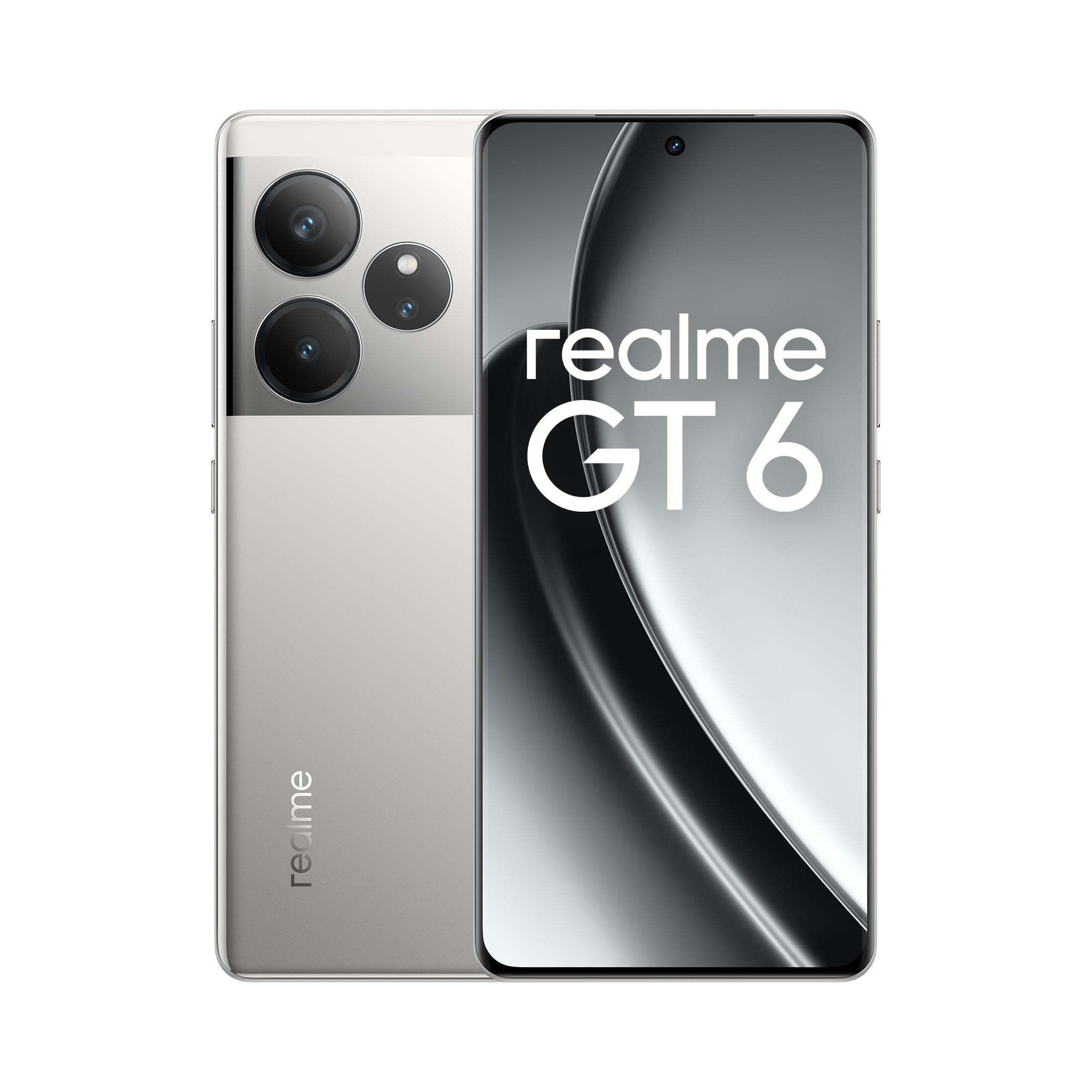 Smartphone Realme GT 6 8 GB / 256 GB 5G Dual Sim Silver Fluid Silver