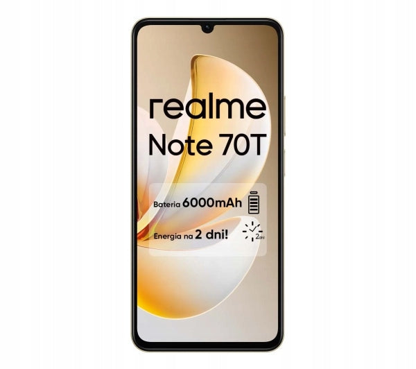 Smartphone Realme Note 70T 4 GB / 128 GB 4G (LTE) zlatý Brand Realme