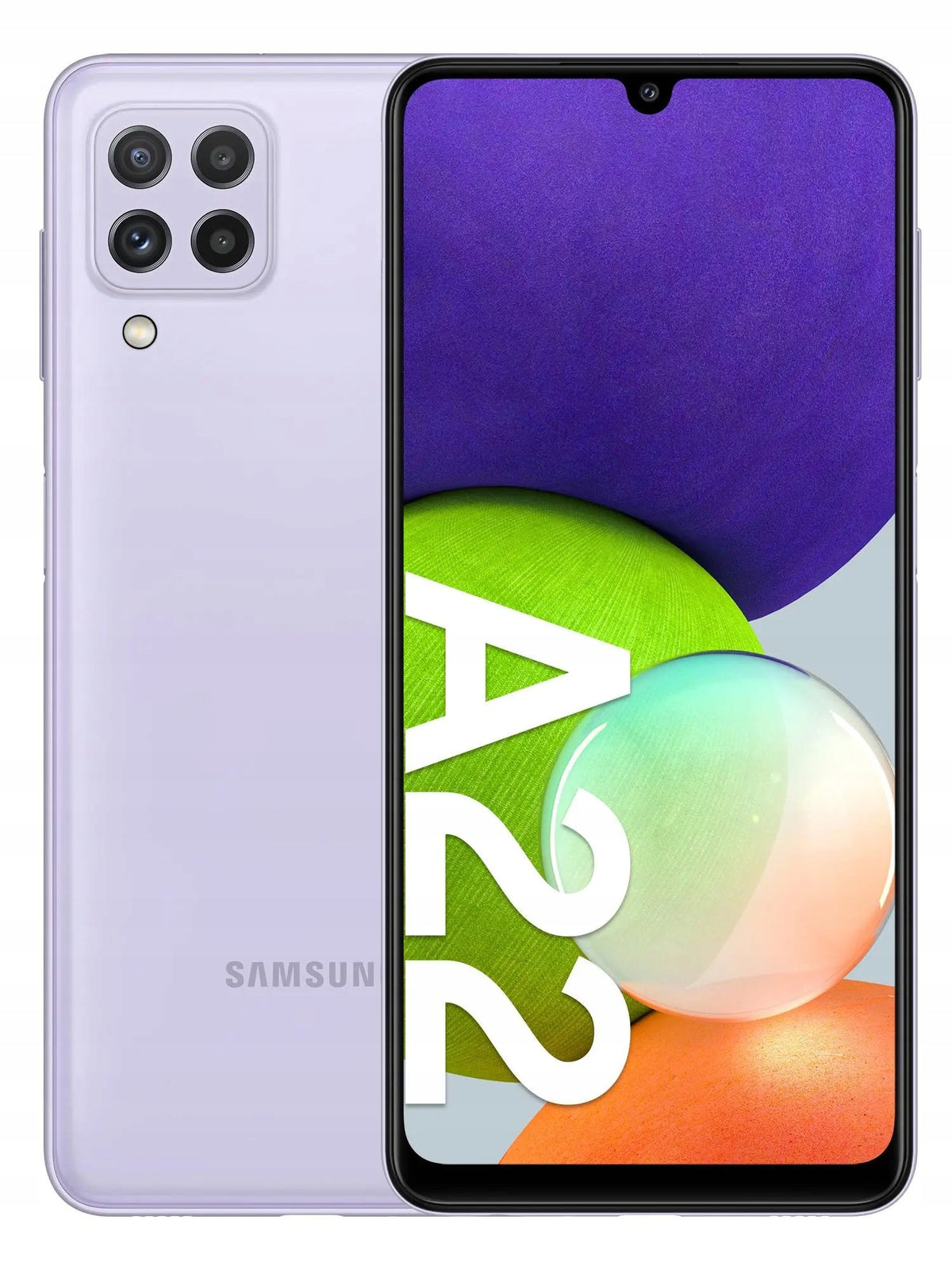 Smartphone Samsung Galaxy A22 4 GB / 64 GB 4G (LTE) Purple EAN (GTIN) 8806092288447