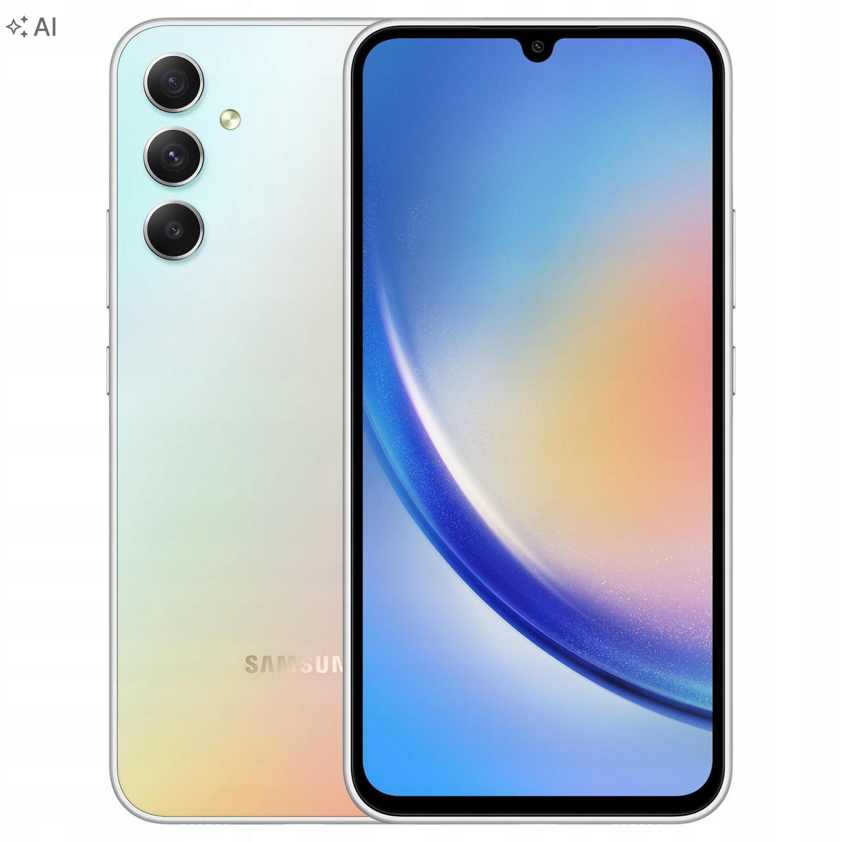 Smartphone Samsung Galaxy A34 6GB 128GB 5G NFC Super AMOLED Silver