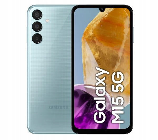 Smartphone Samsung Galaxy M15 5G 4/128GB DualSIM Blue 5G LTE Brand Samsung