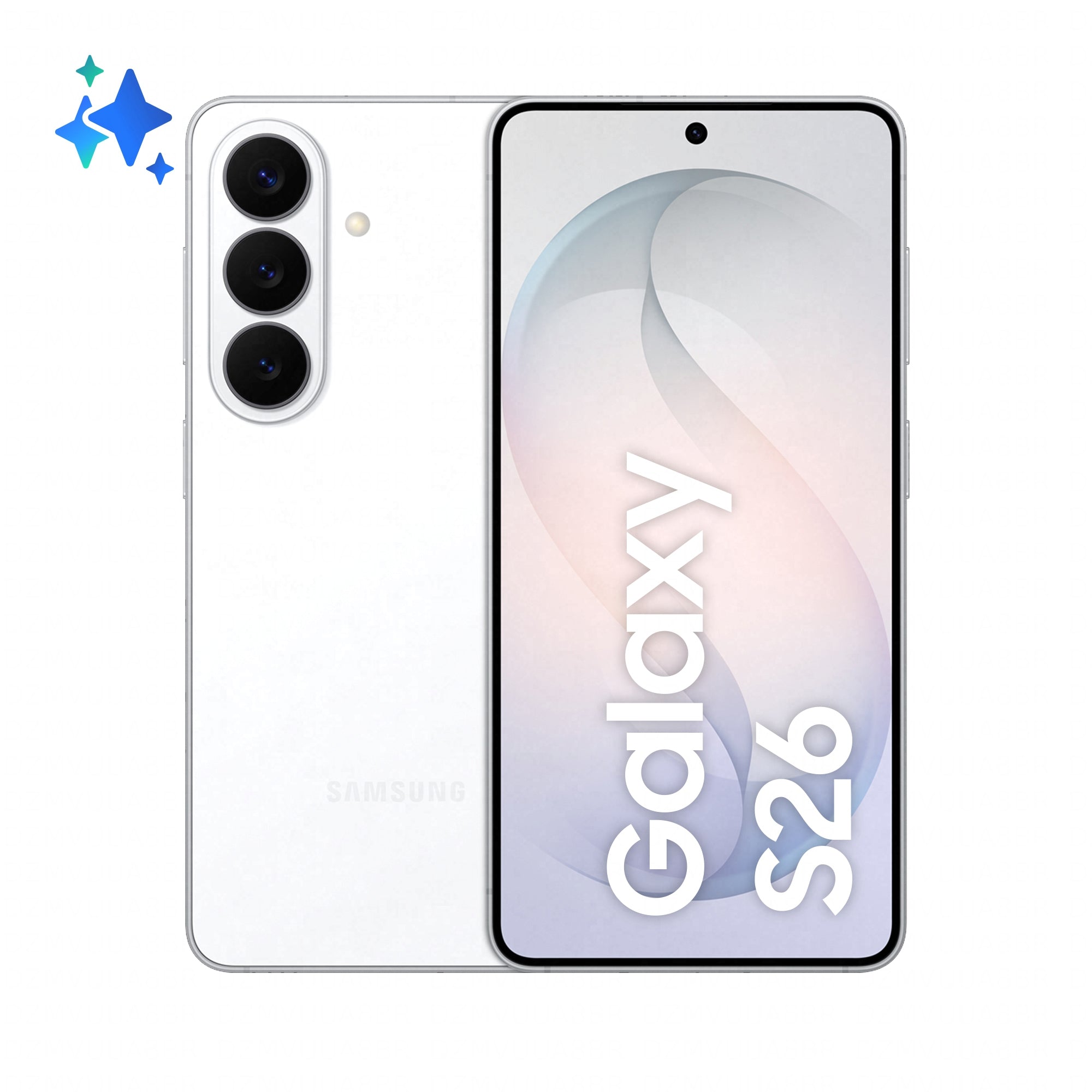 Smartphone Samsung Galaxy S26 12 GB / 512 GB 5G white Manufacturer code SM-S942BZWHEUE