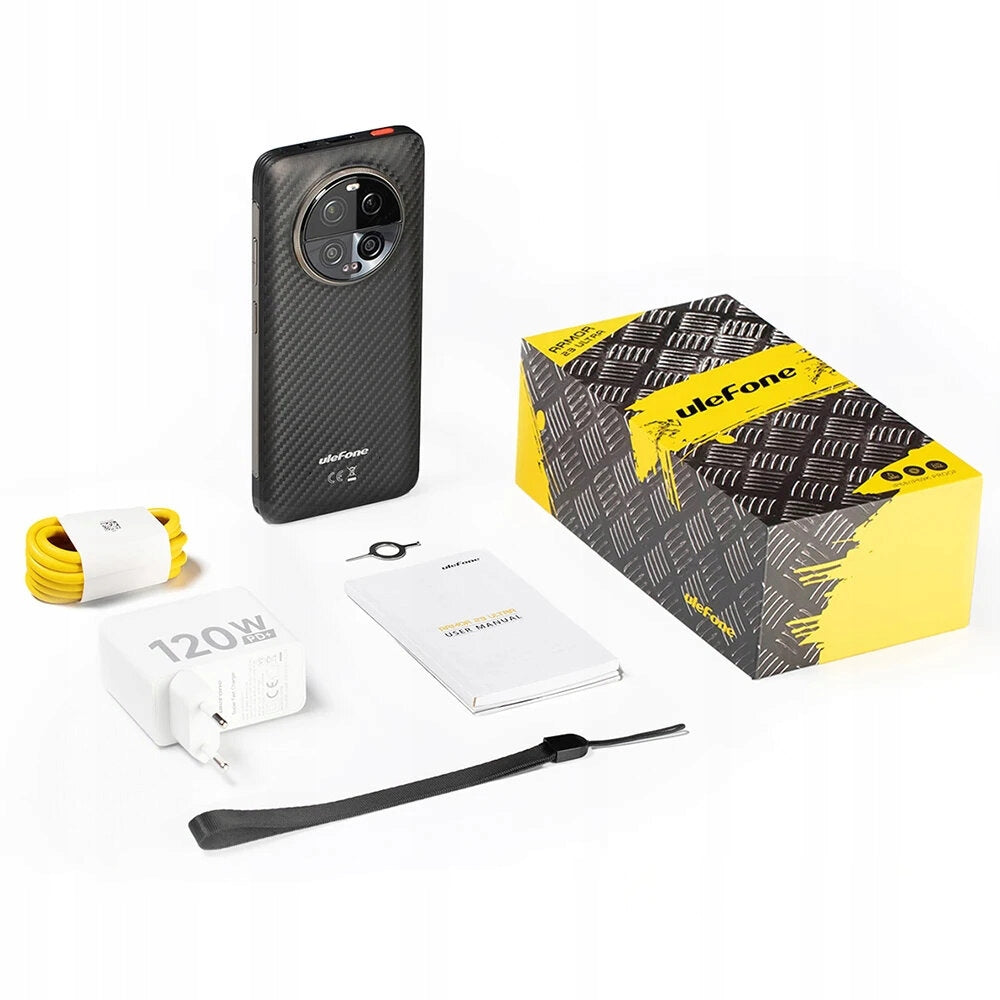 Smartphone Ulefone Armor 23 Ultra 24 GB / 512 GB 5G black Built-in memory 512 GB