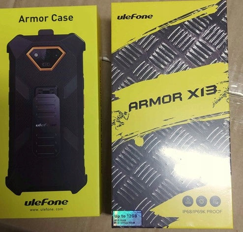 Smartphone Ulefone Armor X13 6 GB / 64 GB 4G (LTE) black Built-in memory 64 GB