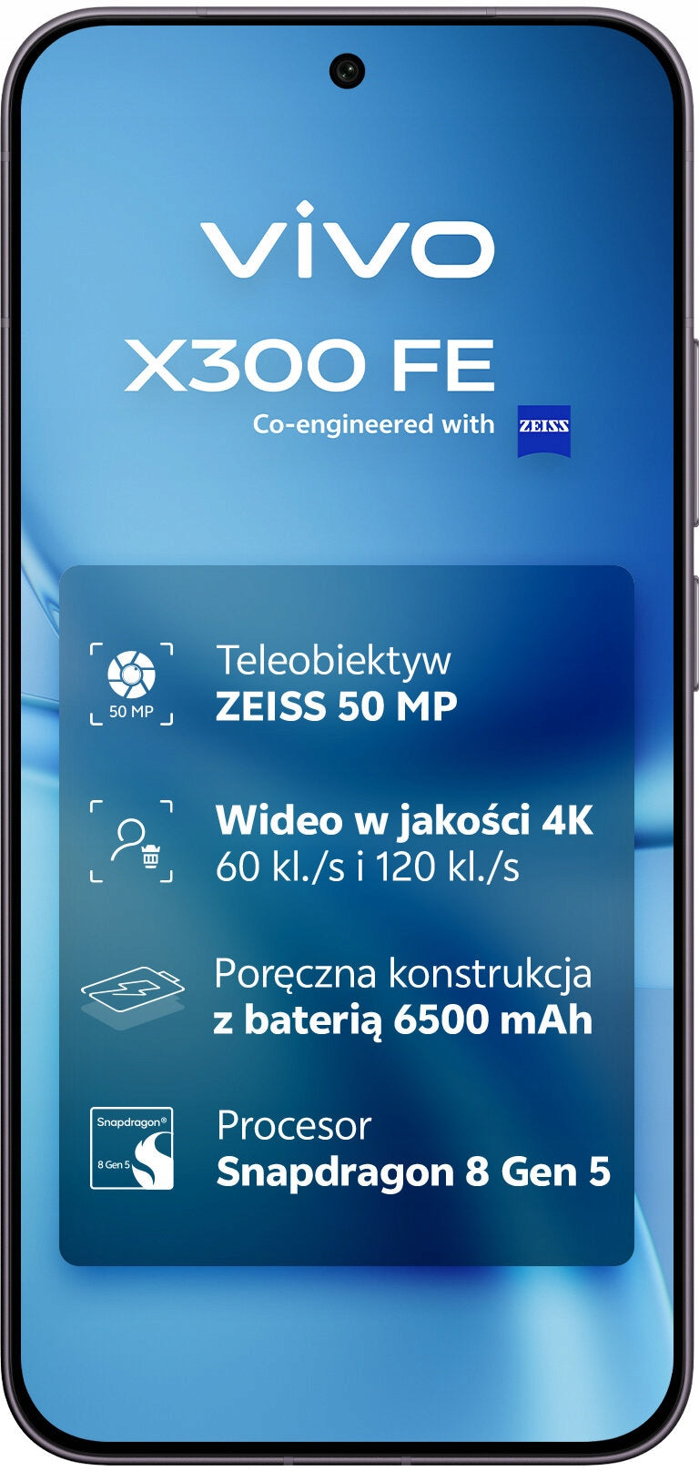 Smartphone VIVO X300 FE 5G 12/512GB 6.31 120Hz Black + Photo Kit Brand Vivo