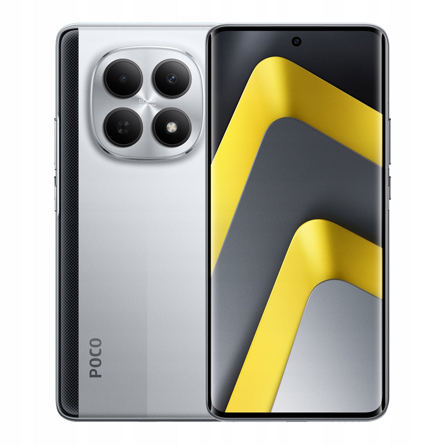 Smartphone Xiaomi POCO M8 5G 8/256GB Silver AMOLED 120 Hz