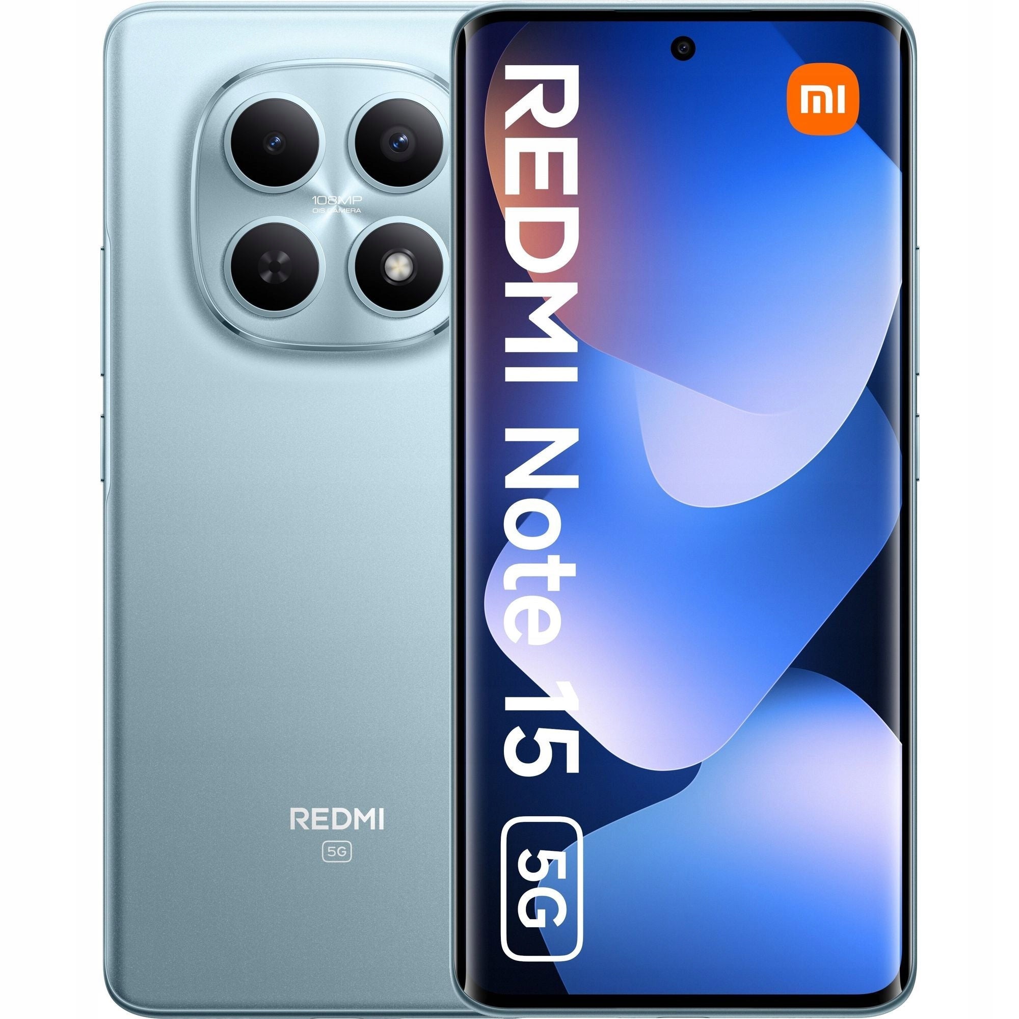 Smartphone Xiaomi Redmi Note 15 6/128GB 6.77” 120Hz 108Mpix 5G Glacier Blue
