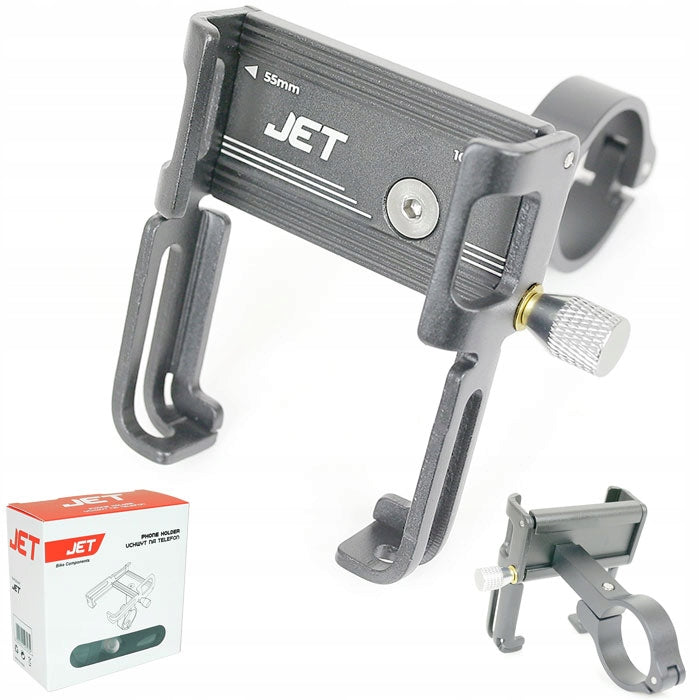 Smartphone clip holder JET - ALUMINUM