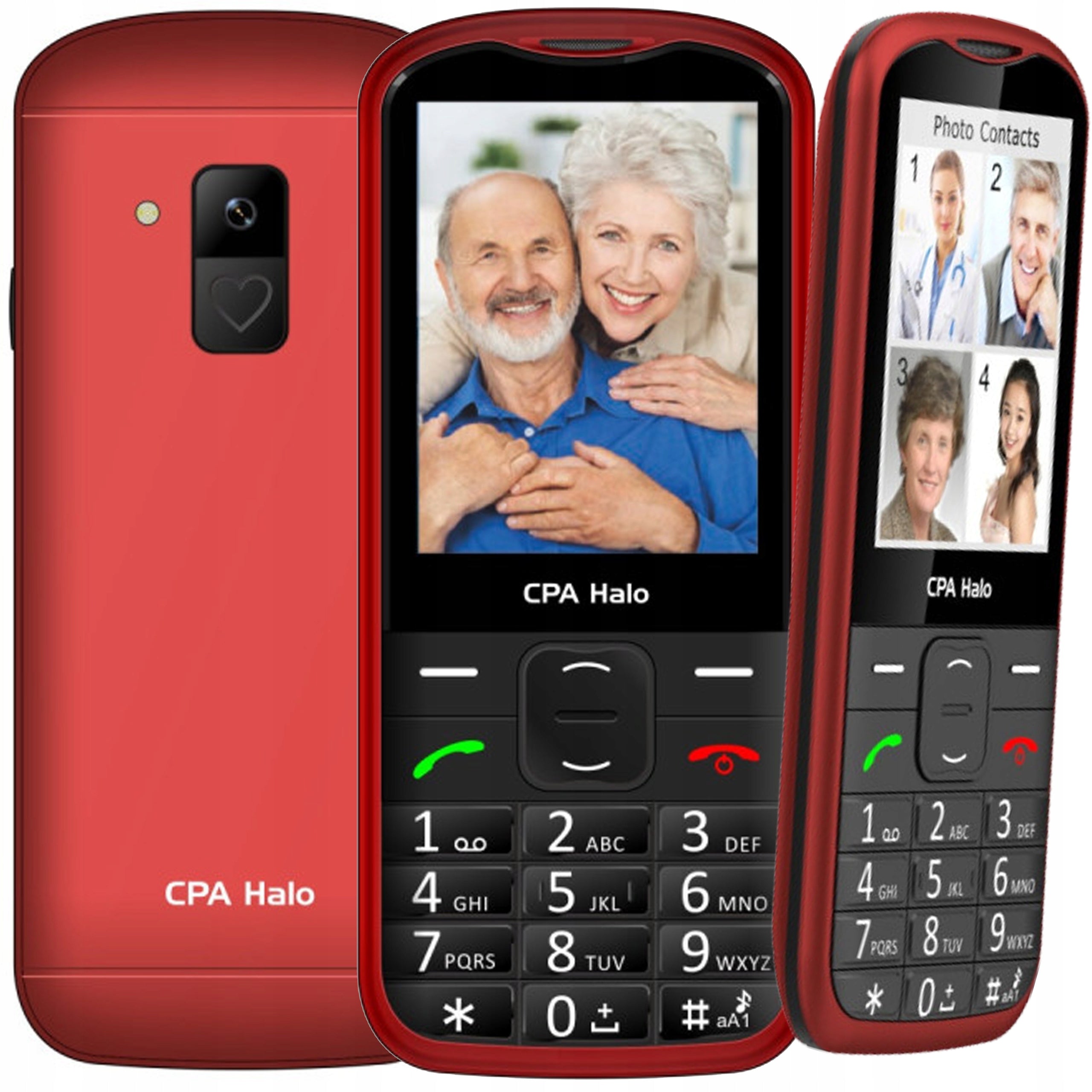 Smartphone for senior CPA Halo 28 Senior GPRS Bluetooth ALARM SOS