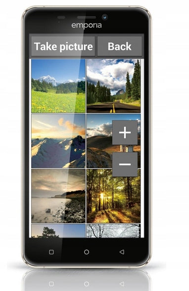 Smartphone phone cell phone Emporia Smart 3 black