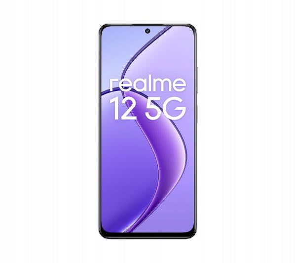 Smartphone realme 12 5G 8 GB / 256 GB 5G purple BOX PL + Original Case Charger included no
