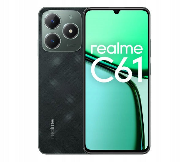 Smartphone realme C61 6/256GB Dark Green NFC 45W 90Hz