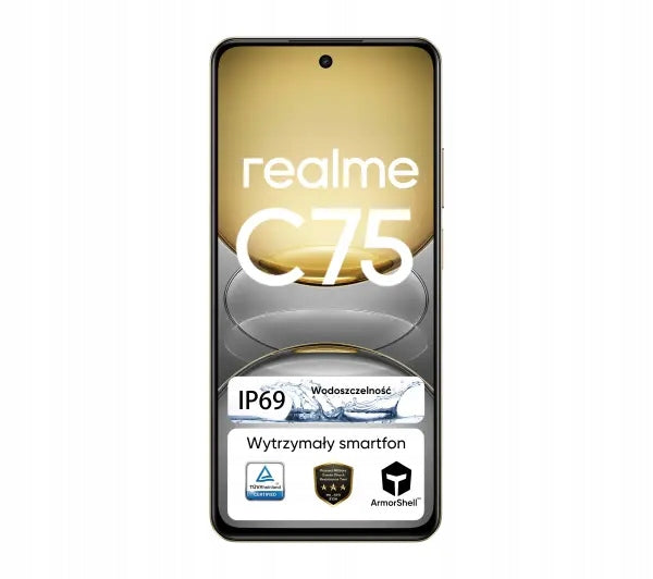 Smartphone realme C75 8 GB / 256 GB (LTE) gold Manufacturer code C75 8/256 GOLD