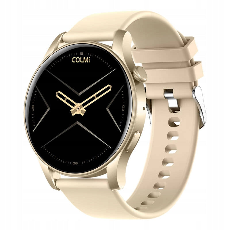 Smartwach Colmi V73 Smart Watch Calls SMS Polish Menu Gold Packaging status original