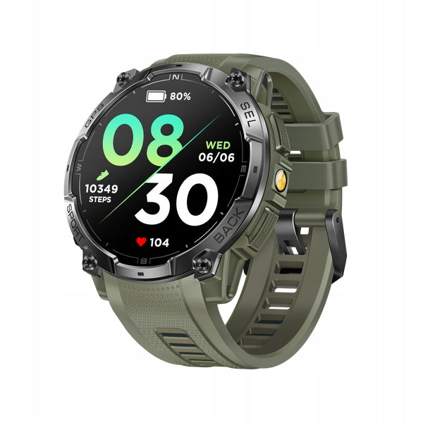Smartwach Men's GPS Sports Watch AMOLED MILITARY GlacierX Monolith Packaging status original