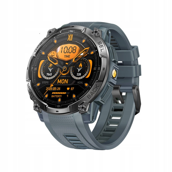 Smartwach Men's GPS Sports Watch AMOLED WATERPROOF GlacierX Monolith Packaging status original