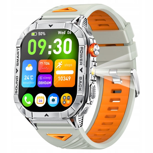 Smartwach Men's Off-Road Watch IP68 AMOLED GlacierX Racer Grey Packaging status original
