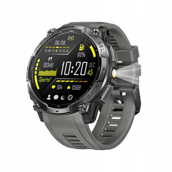 Smartwach Men's Sports Watch Function AMOLED GlacierX Monolith Packaging status original