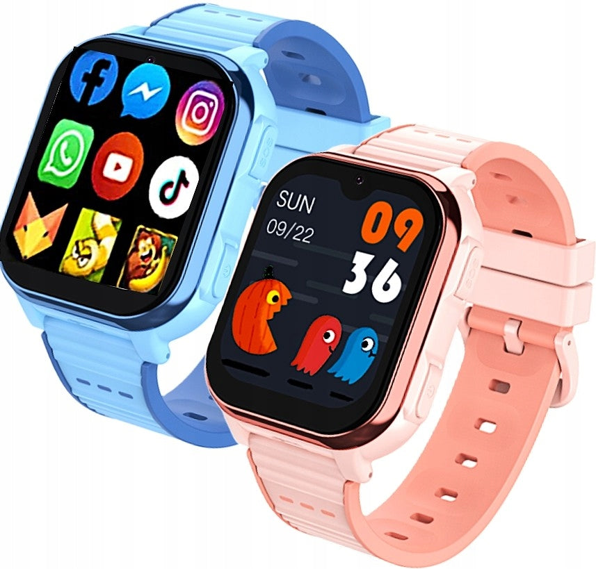 Smartwatch 1,91" lcd GPS in buildings exact LOCATION FB YT LINE TikTok