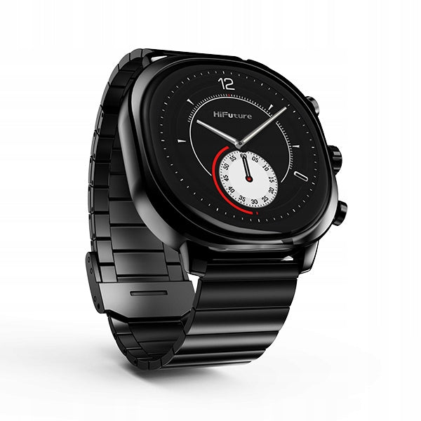 Smartwatch AIX black Bluetooth pedometer steel HiFuture Model other
