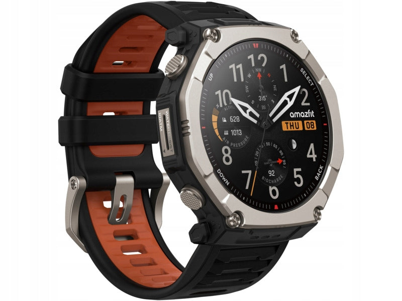 Smartwatch AMAZFIT T-Rex Ultra 2 51mm Black & Silver Brand Amazfit
