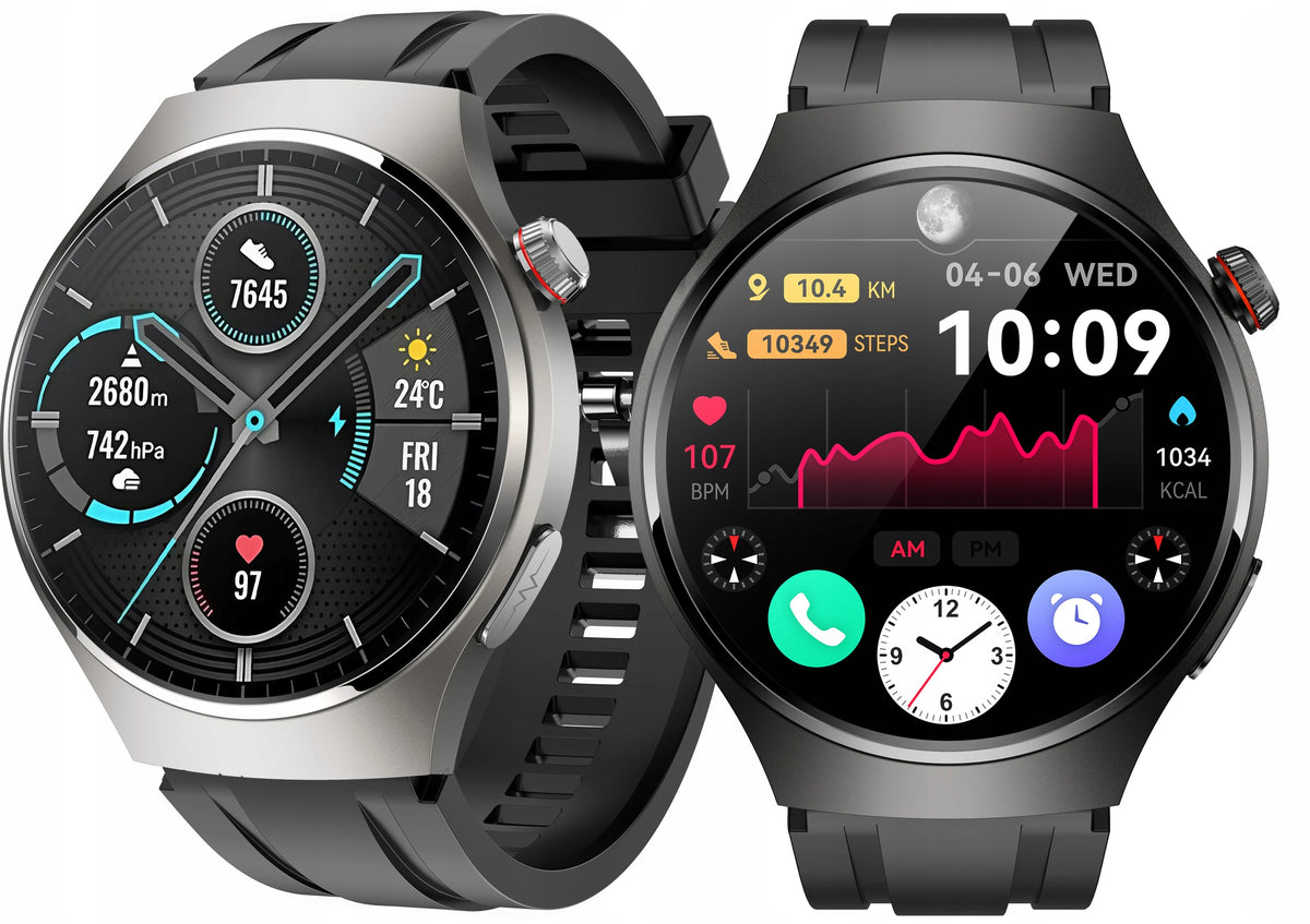 Smartwatch AMOLED MEASUREMENT CURKU ECG CONVERSATION BLOOD PRESSURE MONITOR Brand Lazird
