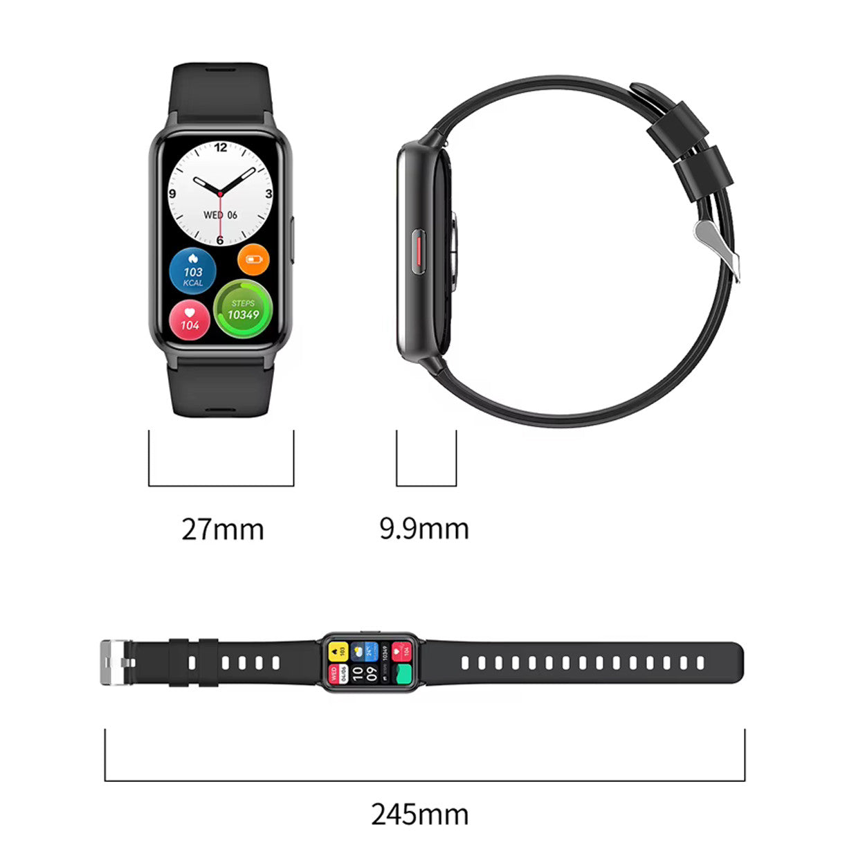 Smartwatch AMOLED with microphone - Bluetooth Call, sport, + GIFT Manufacturer code Velion RF489