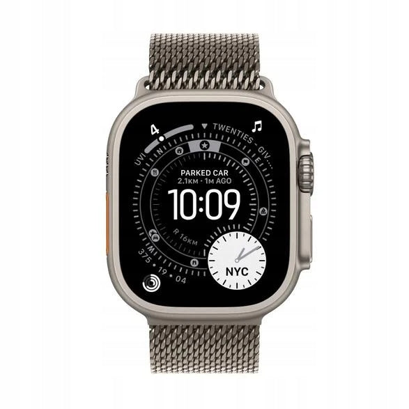 Smartwatch APPLE Watch Ultra 3 GPS + Cellular, 49mm titanium case in kolo Packaging status original