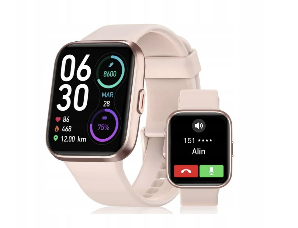 Smartwatch Alexa ID208 PLUS pink Manufacturer code ID208 PLUS