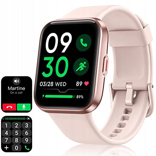 Smartwatch Alexa ID208 PLUS pink
