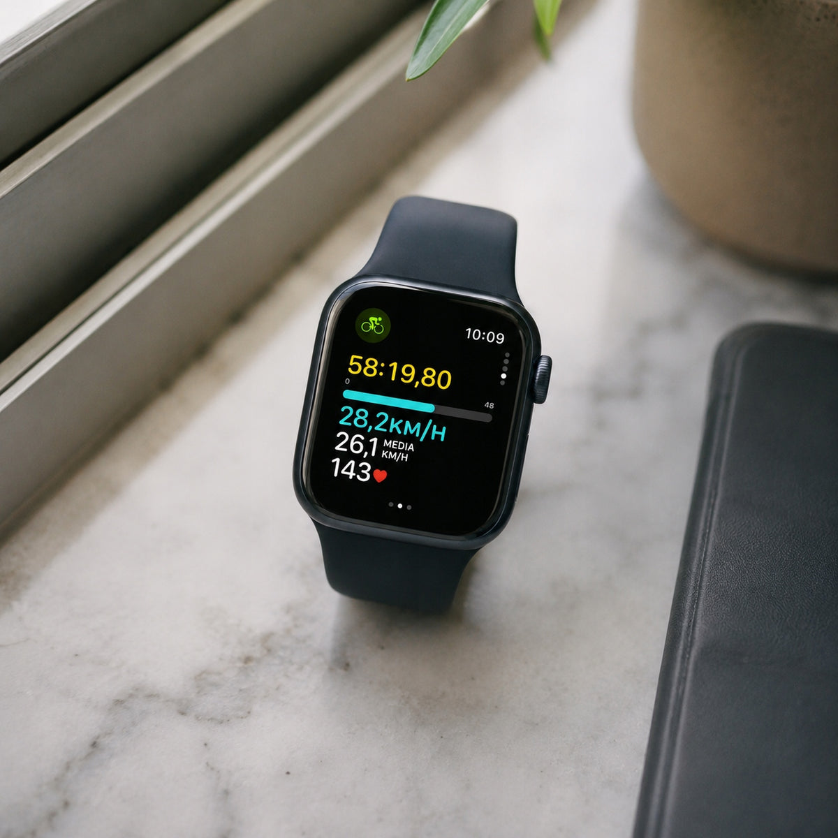 Smartwatch Apple Watch SE 2nd Generation GPS 40mm Black Retina Matrix Manufacturer code MR9Y3QP/A