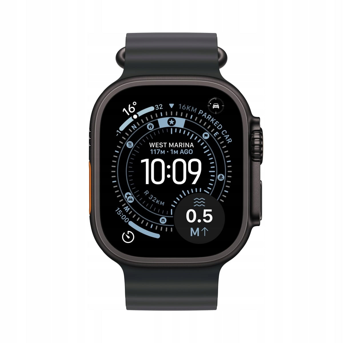 Smartwatch Apple Watch Ultra 3 GPS + Cellular 49mm black Packaging status original