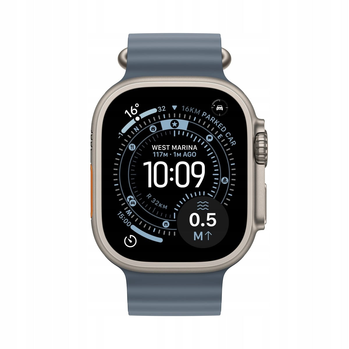 Smartwatch Apple Watch Ultra 3 GPS + Cellular 49mm blue Manufacturer code MEWH4QP/A
