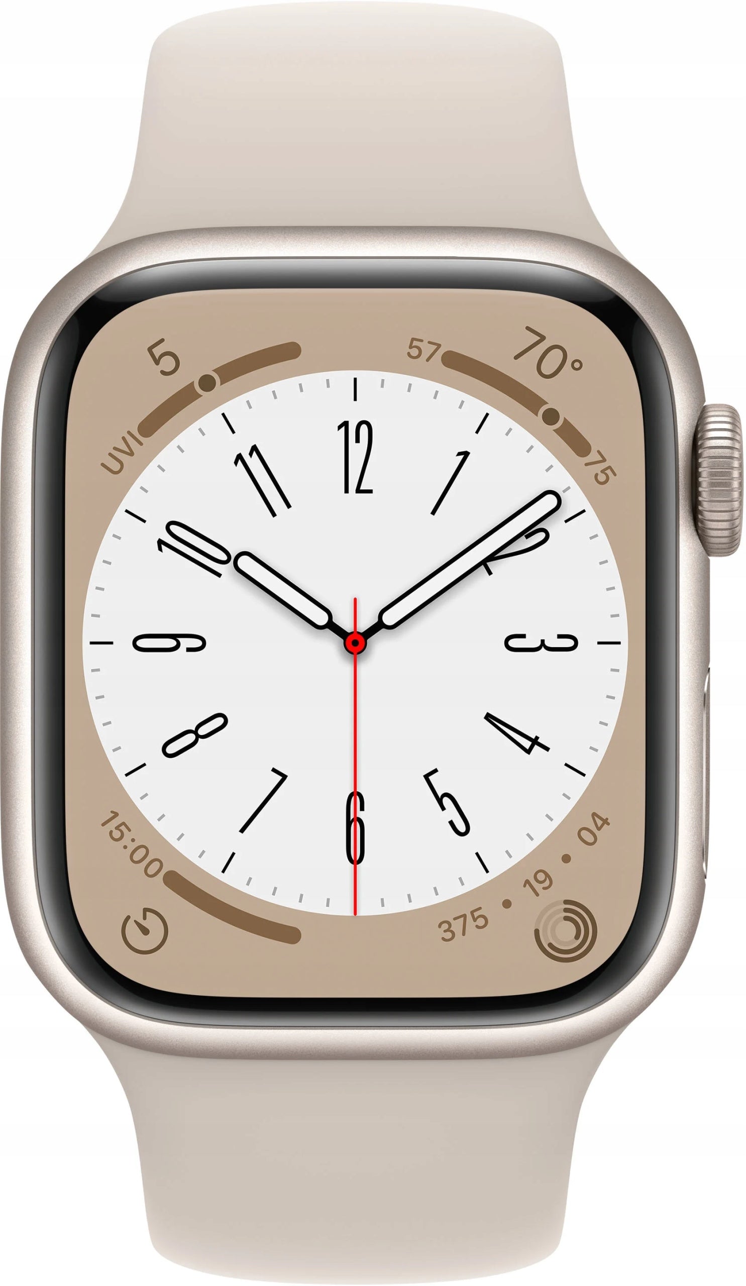 Smartwatch Apple Watch series 8 GPS + Cellular 41 mm beige New Seal Packaging status original