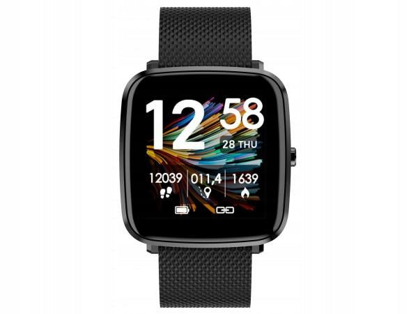 Smartwatch BEMI ODI 1.3 inch ECG 2 electrodes Heart Rate Saturation black Packaging status original