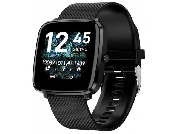 Smartwatch BEMI ODI 1.3 inch ECG 2 electrodes Heart Rate Saturation black