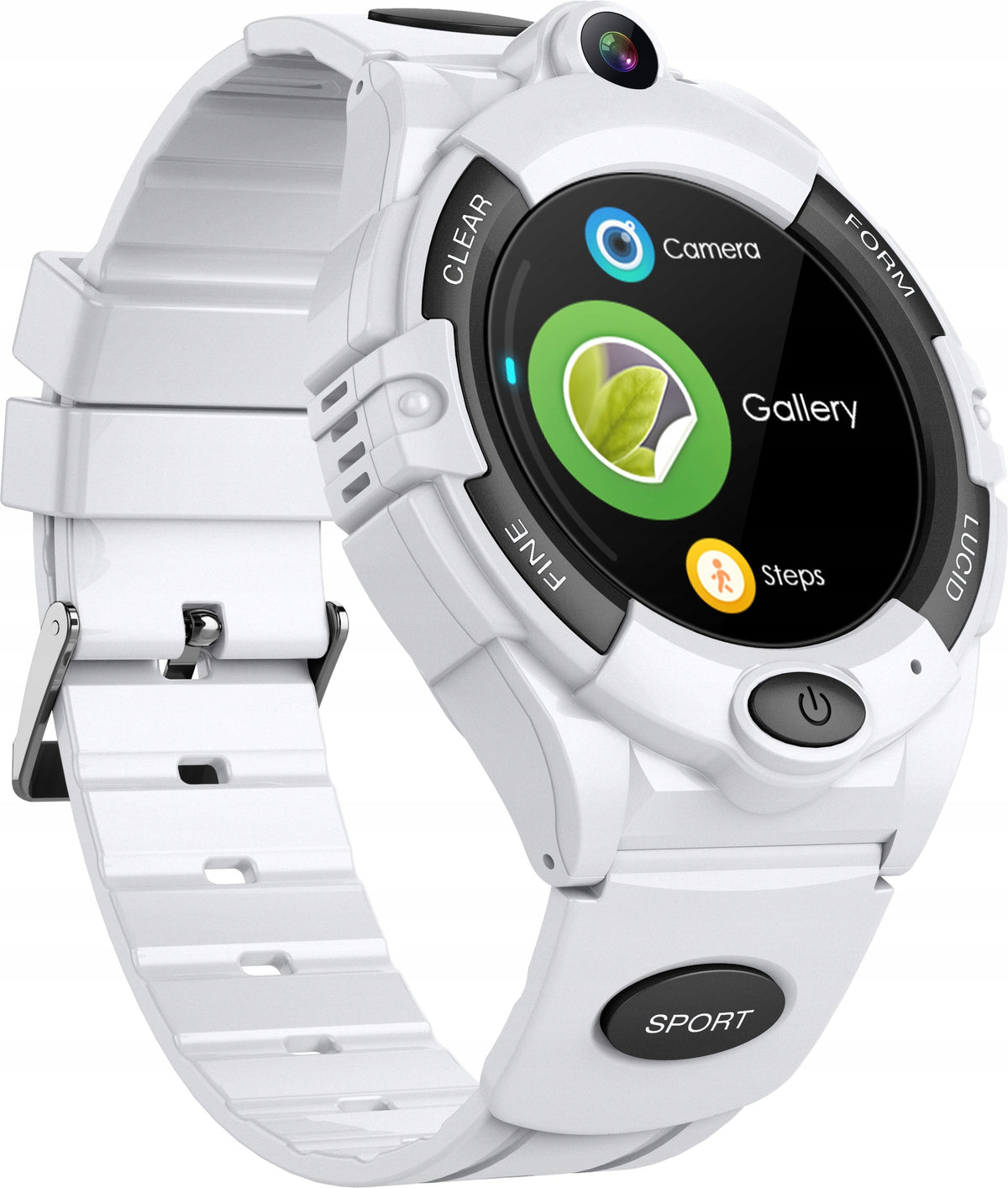 Smartwatch BEMI Sport GPS White